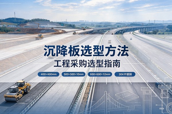 宜秀沉降板选择方法