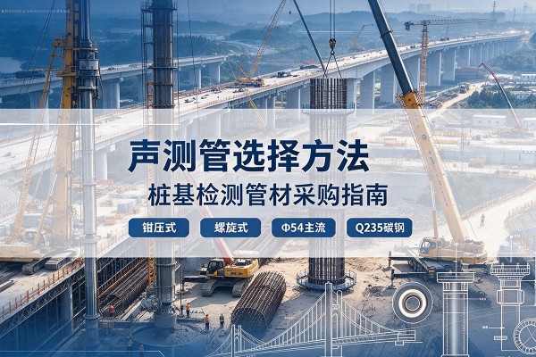 宜秀声测管选型标准