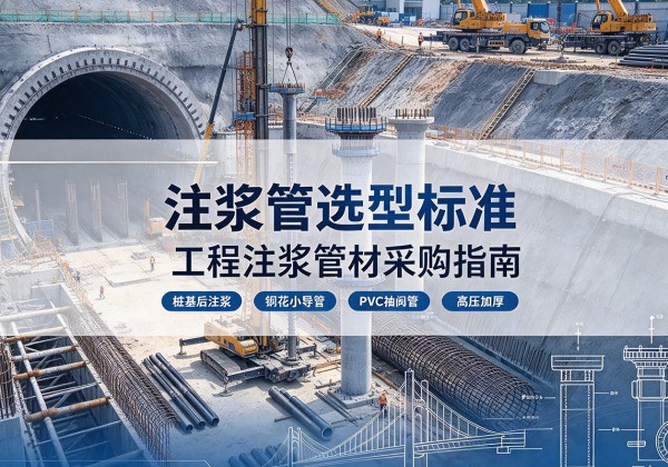宜秀注浆管选型标准