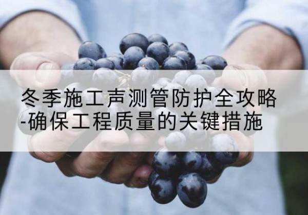 宜秀冬季施工声测管有哪些防护要点？-冬季施工声测管防护全攻略-确保工程质量的关键措施